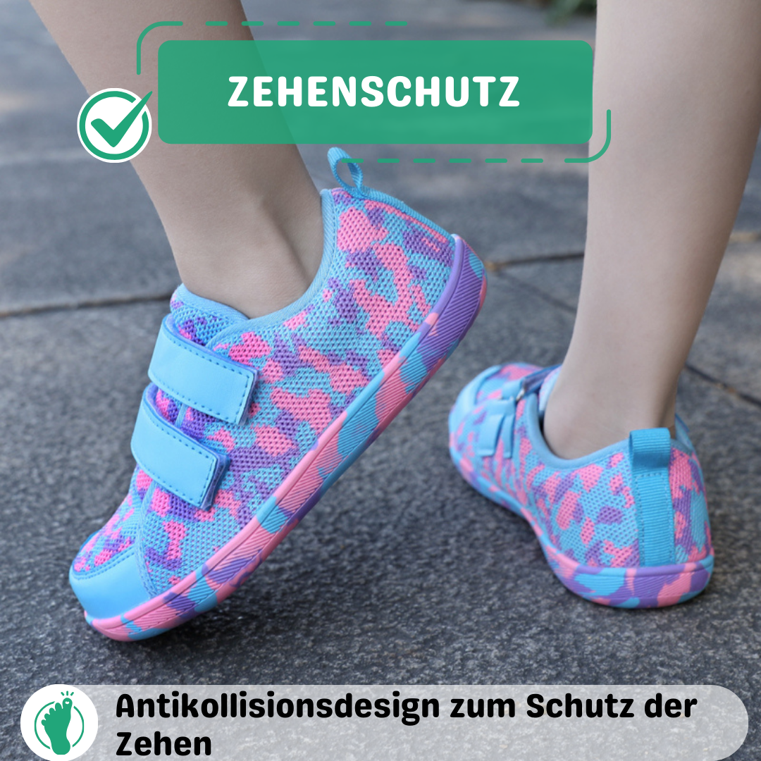 Naturtravel™ Camo Kids - Kinder Barfußsneaker