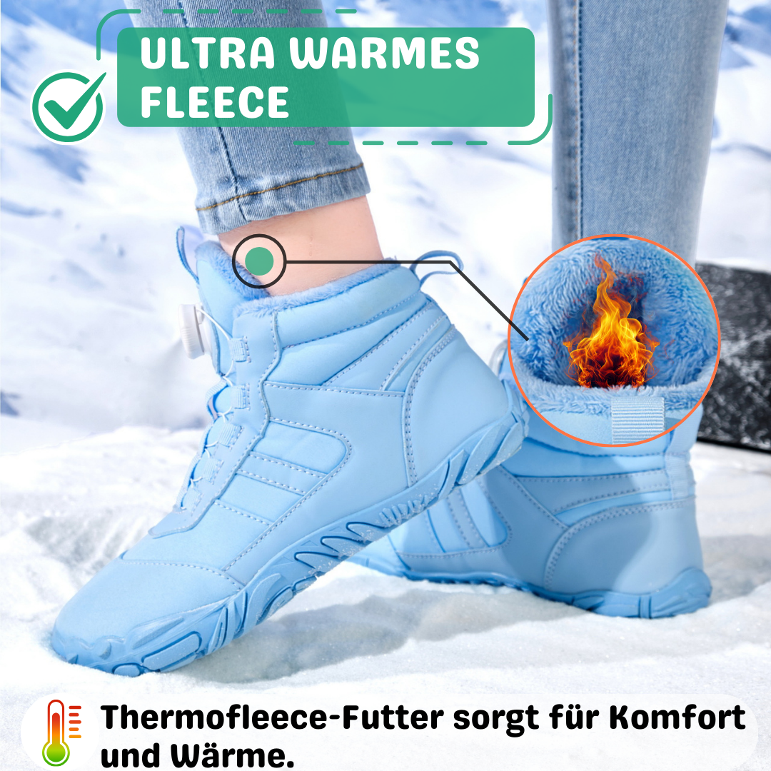 Naturtravel™ Fred Kids - Elternkind Winter Rutschfest Barfußschuhe