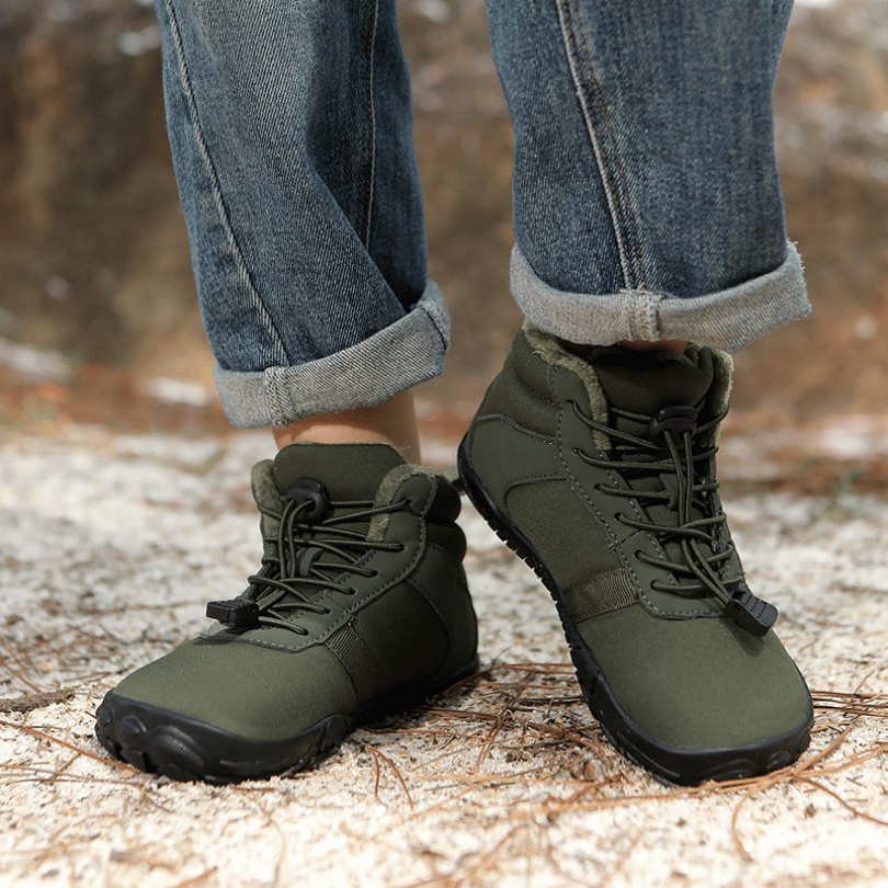 Naturtravel™ Snuggo Kinder Winter Barfußschuhe