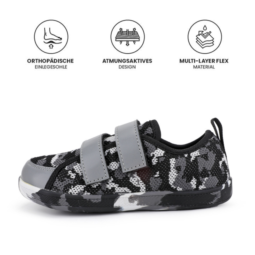 Naturtravel™ Camo Kids - Kinder Barfußsneaker